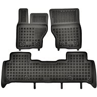 ACI rubber mats black with higher edge (set of 3) for Land Rover DISCOVERY 5 2/2017- - Car Mats