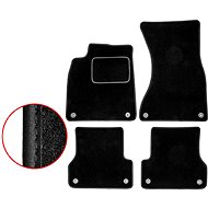 ACI textile mats black EXCLUSIVE (set of 4) for Audi A6 4/2011-9/2014 - Car Mats
