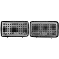 ACI universal rear rubber mats (58x33,3 cm, set of 2) for Renault MÉGANE IV 6/2020- - Car Mats