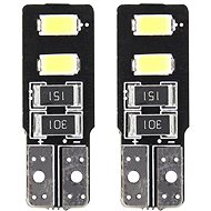 AMIO LED 12V 1,64W 2x SMD white 5600k (socket w2,1x9,5d/ T10) compatible with CAN-BUS - LED Car Bulb