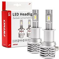 AMIO LED H3 12V 40W - white 5x1,5W (socket PK22s), set of 2 - LED Car Bulb