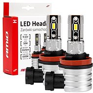 AMIO LED H8/H9/H11 42W - white (socket PGJ 19-5), set of 2 - LED Car Bulb