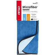 AMIO microfibre towel (double layer) for cleaning and drying glass 60 × 30 cm, 630 g - Car Microfiber Cloth