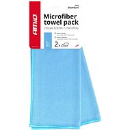 AMIO microfibre towel for cleaning glass 40 × 30 cm, 300 g (set of 2) - Car Microfiber Cloth