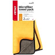 AMIO microfibre towel for drying 40 × 30 cm, 600 g (set of 2) - Car Microfiber Cloth