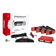 AMIO rear parking assistant - sound alarm + LED display, 4x sensor 16.5 mm for indoor mon - Parking Sensor