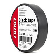 AMIO insulating tape 19 mm × 9 m black - Electrical Tape