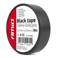 AMIO insulating tape 25 mm × 9 m black - Electrical Tape