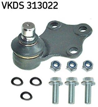 SKF Shoulder pin VKDS 313022 - Trailing-Arm Suspension