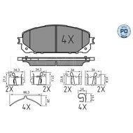 MEYLE Arm 025 220 7018/PD - Suspension Arm