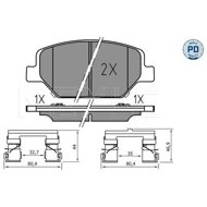 MEYLE Shoulder 025 221 3819/PD - Suspension Arm