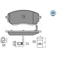 MEYLE Arm 025 226 6021/PD - Suspension Arm