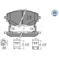 MEYLE Shoulder 025 227 8218/PD - Suspension Arm