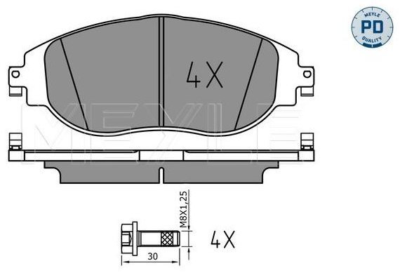 MEYLE Shoulder 025 247 3821/PD - Suspension Arm
