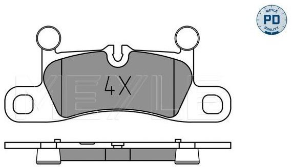 MEYLE Arm 025 251 4316/PD - Suspension Arm