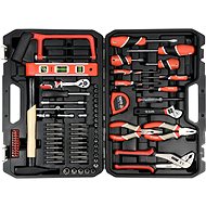 YATO Tool Set with Spirit Level and Ratchet 1/4" 88 pcs - Tool Set