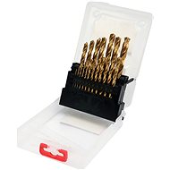 YATO HSS-TiN iron drill bits set 19pcs 1-10mm YT-44675 - Drill Set