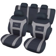 CAPPA car seat covers ENERGY FABIA Lima, black/grey - Car Seat Covers