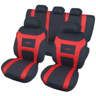 CAPPA car seat covers ENERGY FABIA Lima, black/red - Car Seat Covers
