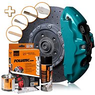 FOLIATEC two-component brake paint, blue (Miami beach blue glossy) - Brake Paint