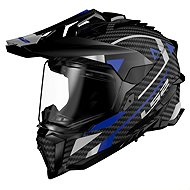 LS2 MX701 EXPLORER-06 CARBON ADVENTURE helmet blue size. XXL - Motorbike Helmet