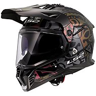 LS2 MX702 PIONEER II-06 RANGI adventure helmet black vel. M - Motorbike Helmet