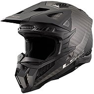 LS2 MX703 X-FORCE-06 CARBON-6K Off-road bukósisak, matt fekete, S méret - Motoros sisak