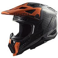 LS2 MX703 X-FORCE-06 CARBON-6K VICTORY off-road helmet orange size. XL - Motorbike Helmet