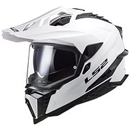 LS2 EXPLORER-06 HPFC adventure helmet white size. L - Motorbike Helmet