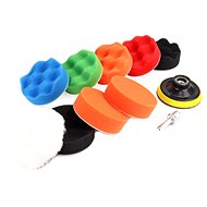AMiO Polishing disc set with adapter 9pcs + disc O80mm + adapter M14 - Cleaning Kit