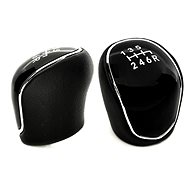 PROTEC Shift lever head, Ford Grand C - Max 2010 - 2019 6st black - Gear Stick
