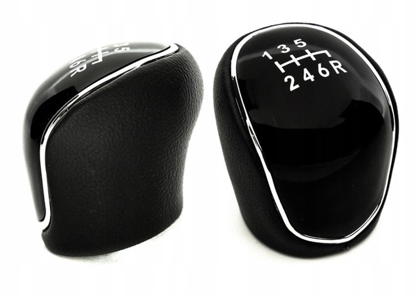 PROTEC Shift lever head, Ford Focus II 2007 - 2011 6st black - Gear Stick