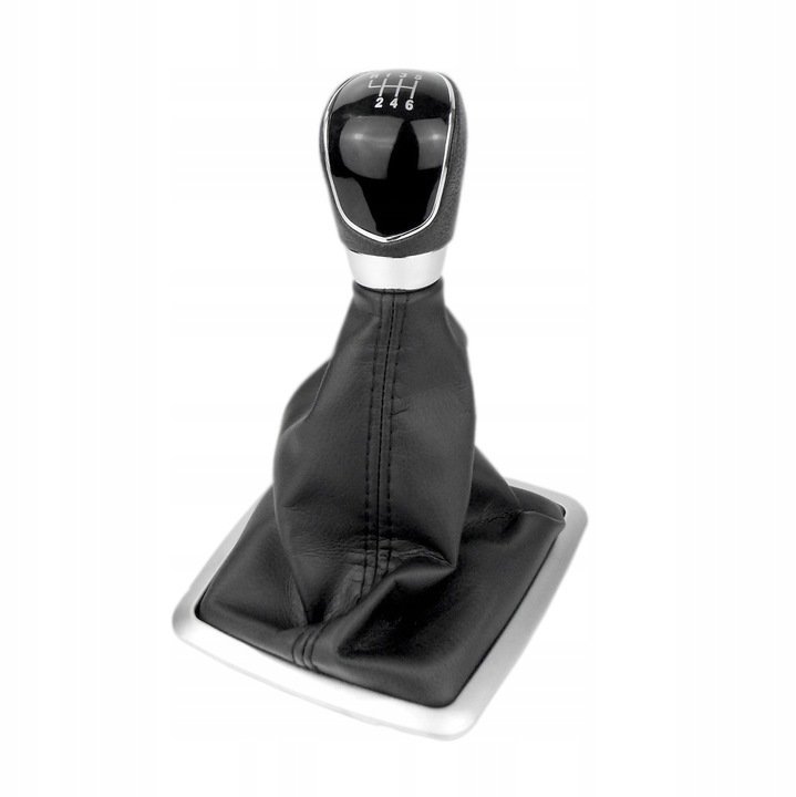 PROTEC Gear lever with cuff, Ford Focus II 2008 - 2011 6st black - Gear Stick