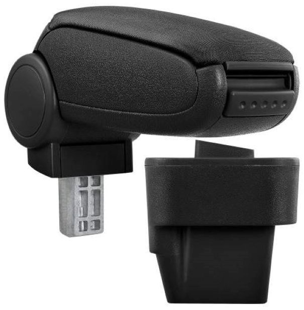 PROTEC Armrest, Opel Astra H textile black 2004 - 2010 - Elbow Rest