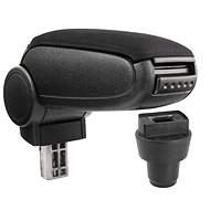 PROTEC Armrest, Skoda Citigo textile black 2011 - 2020 - Elbow Rest