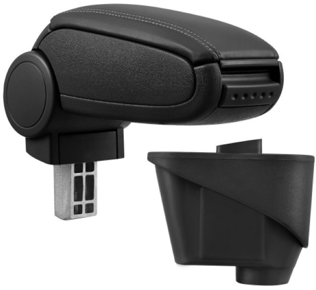 PROTEC Armrest, Citroen C4, synthetic leather, black 2004 - 2010 - Elbow Rest