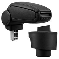 PROTEC Armrest, Seat Ibiza 6J, synthetic leather, black 2008 - 2018 - Elbow Rest