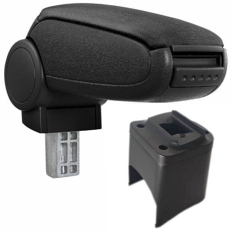 PROTEC Armrest, Seat Ibiza 6L textile black 2002 - 2008 - Elbow Rest