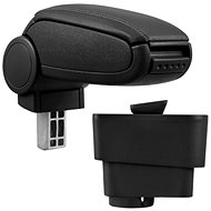 PROTEC Armrest, Fiat Grande Punto, synthetic leather, black 2005 - 2012 - Elbow Rest