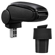 PROTEC Armrest, Opel Astra G, synthetic leather, black, white stitching 1998 - 2009 - Elbow Rest
