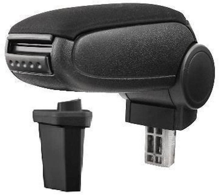 PROTEC Armrest, Hyundai i20 textile black 2014 - 2018 - Elbow Rest