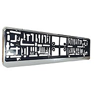 PREXIM License plate frame chrome - Licence Plate Holder