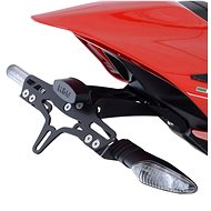 R&G Racing License plate holder, Ducati Panigale V4, Streetfighter V4, black - Motorcycle Licence Plate Bracket
