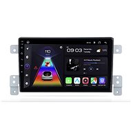 Ossuret 2din Car radio Suzuki Grand Vitara 3 2005 -2015 Android with GPS navigation, WIFI, USB, Blue - Car Radio