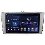 Ossuret 2din Car radio for Toyota Avensis 2008-2015 Android with GPS navigation, WIFI, USB, silver - Car Radio