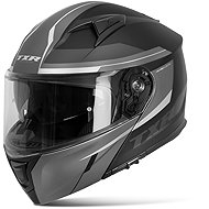 TXR Rival black-gray-white sized. XXL - Motorbike Helmet