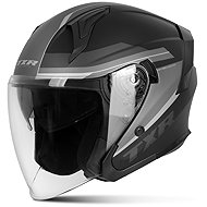 TXR City black-gray-white sizing. XS - Motorbike Helmet