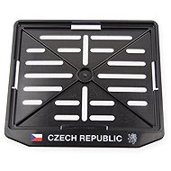M-Hasa License plate mat MOTO, Czech flags - Motorcycle Licence Plate Bracket