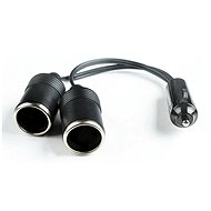 Alum Car adapter 2x 12/24V - Car Adapter