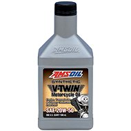 AMSOIL AMSOIL 20W-50 Synthetic V-Twin Motorcycle Oil 946 ml - Motor Oil
